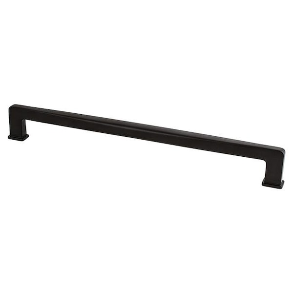 Berenson Berenson 1269-1055-P 12 in. CC Subtle Surge Appliance Pull with Matte Black 1269-1055-P - main